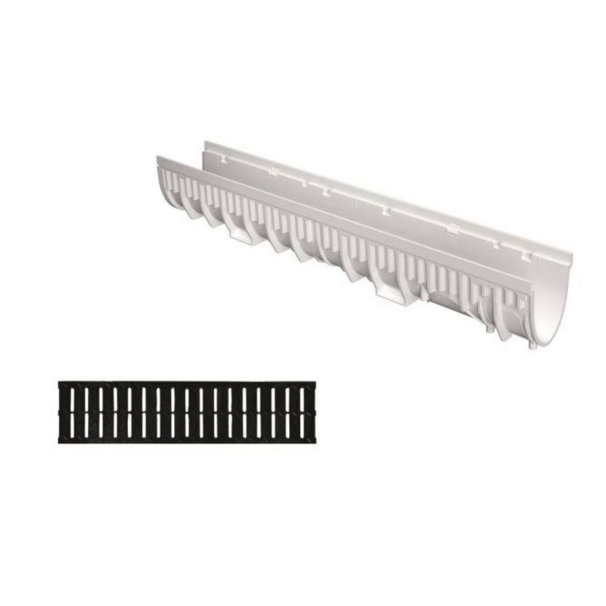 Caniveau MEARIN PLUS grille passerelle polyamide classe B125