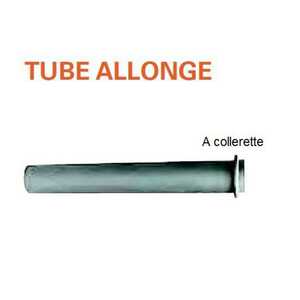 TUBE ALLONGE FONTE A COLLERETTE 0.6M