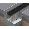 Caniveau drainage béton polymère Civil F avec grille fonte D400