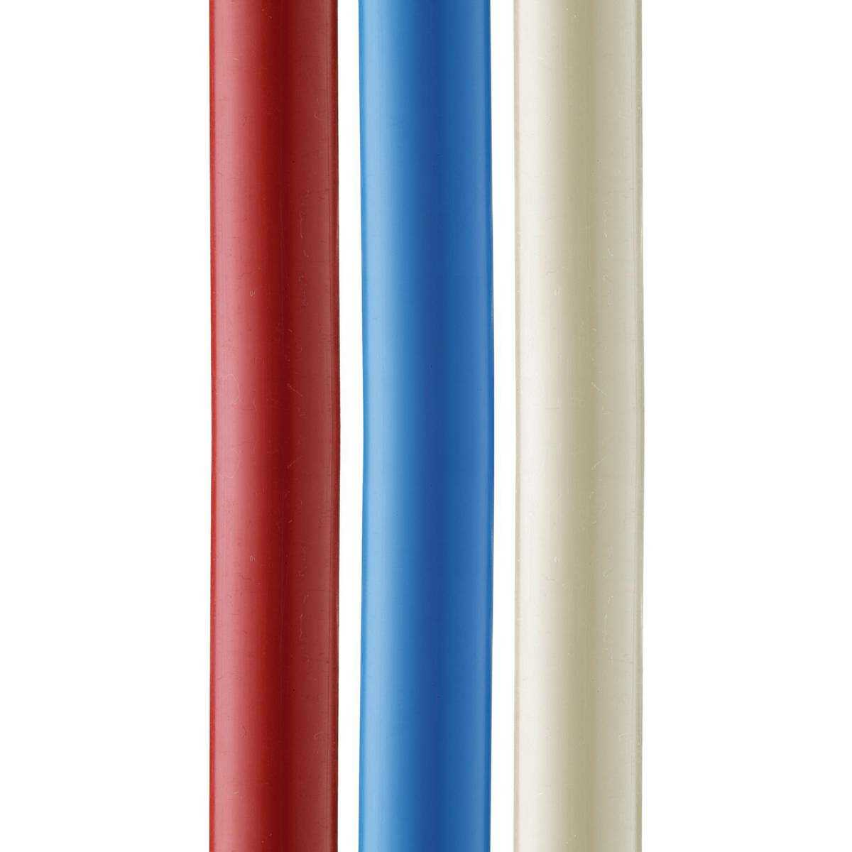 Tubes PE Réticulé d=12mm e=1,1mm, Rouge, Long. 200m, certif. NF EN ISO 15875