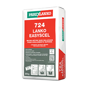 Micro béton sans malaxage de Parex Lanko