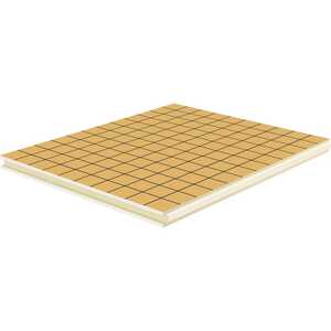Dalle Lisse Slyboard R=5,5-Ep=120mm- Paq : 1,2m²x4 = 4,8m²-Chantier