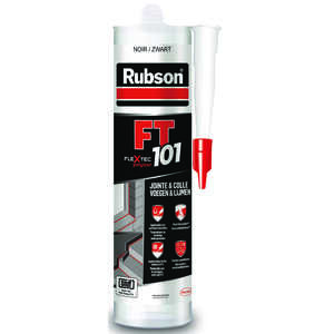 RUBSON Mastic FT 101 Joint Fissure Colle Noir Cart 280ml